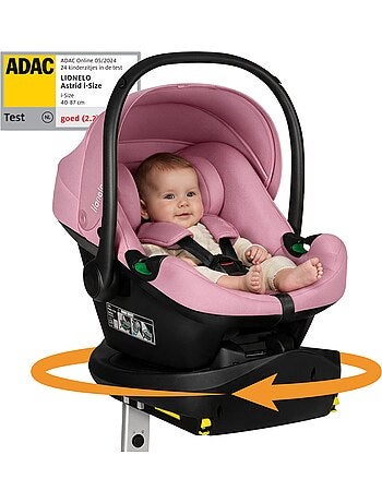 Ovetto auto con base isofix 180° - astrid i-size - premiato dall’adac - seggiolino auto 40-87cm