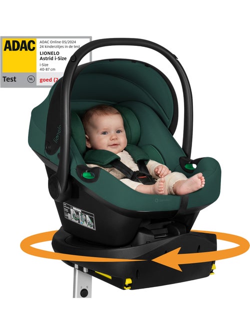 Ovetto auto con base isofix 180° - astrid i-size - premiato dall’adac - seggiolino auto 40-87cm - Kiabi Ovetto auto con base isofix 180° - astrid i-size - premiato dall’adac - seggiolino auto 40-87cm - Kiabi