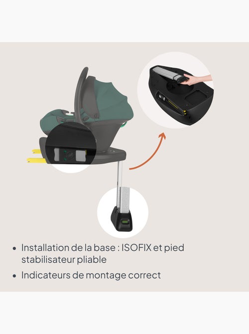 Ovetto auto con base isofix 180° - astrid i-size - premiato dall’adac - seggiolino auto 40-87cm - Kiabi Ovetto auto con base isofix 180° - astrid i-size - premiato dall’adac - seggiolino auto 40-87cm - Kiabi