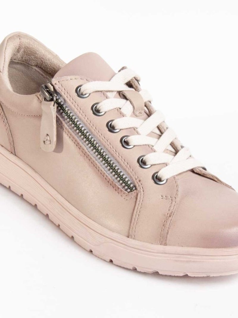 Oxford Pelle Naturale Purapiel Bianco - Kiabi