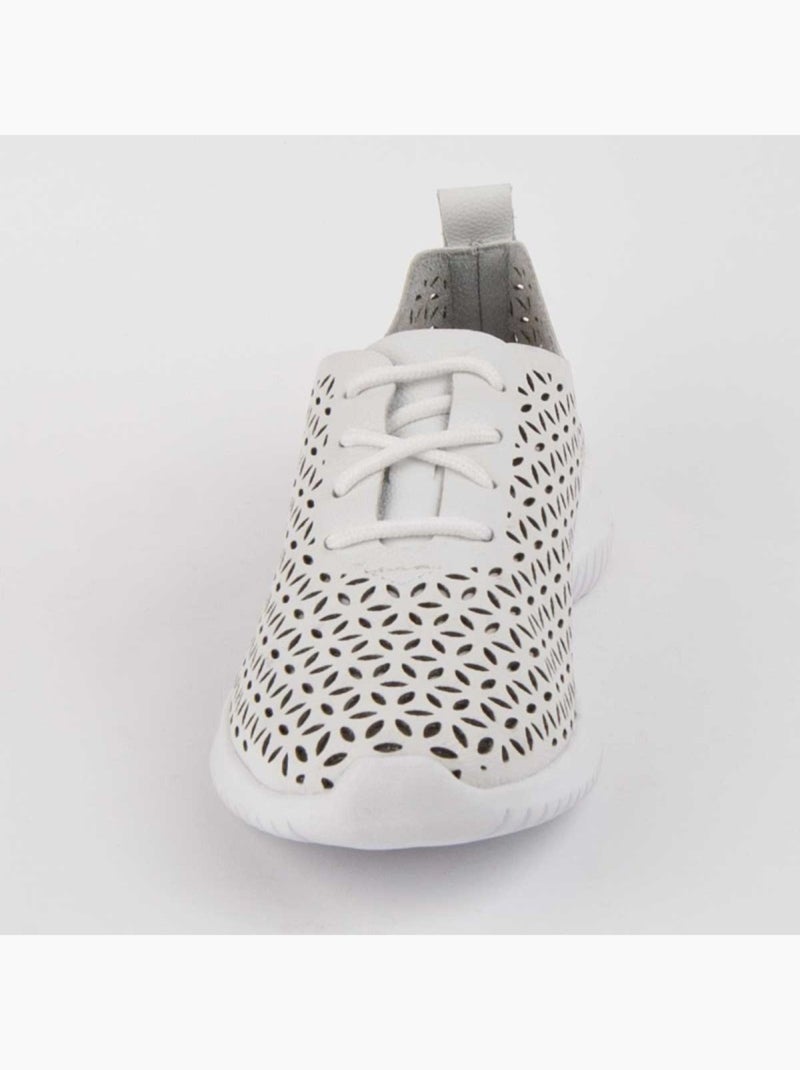Oxford Pelle Naturale Purapiel Bianco - Kiabi