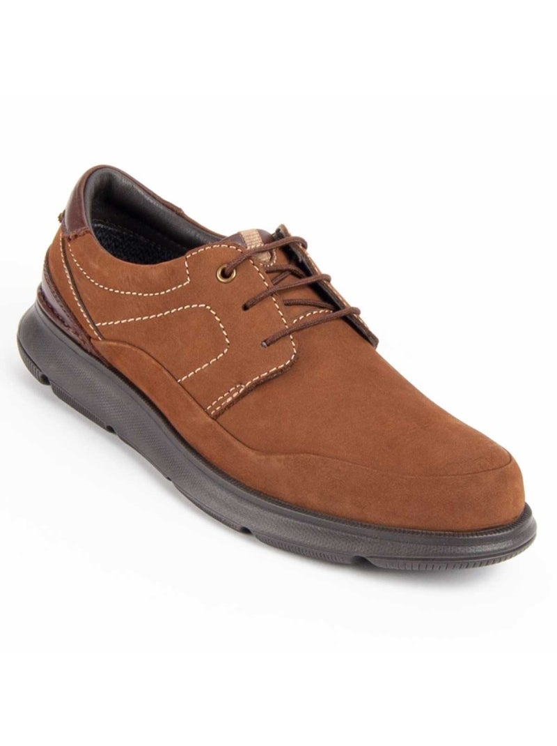 Oxford Pelle Naturale Purapiel Marrone - Kiabi
