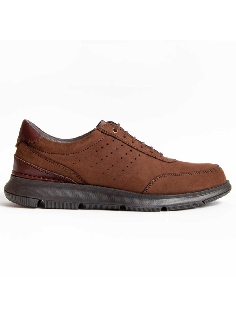 Oxford Pelle Naturale Purapiel Marrone - Kiabi