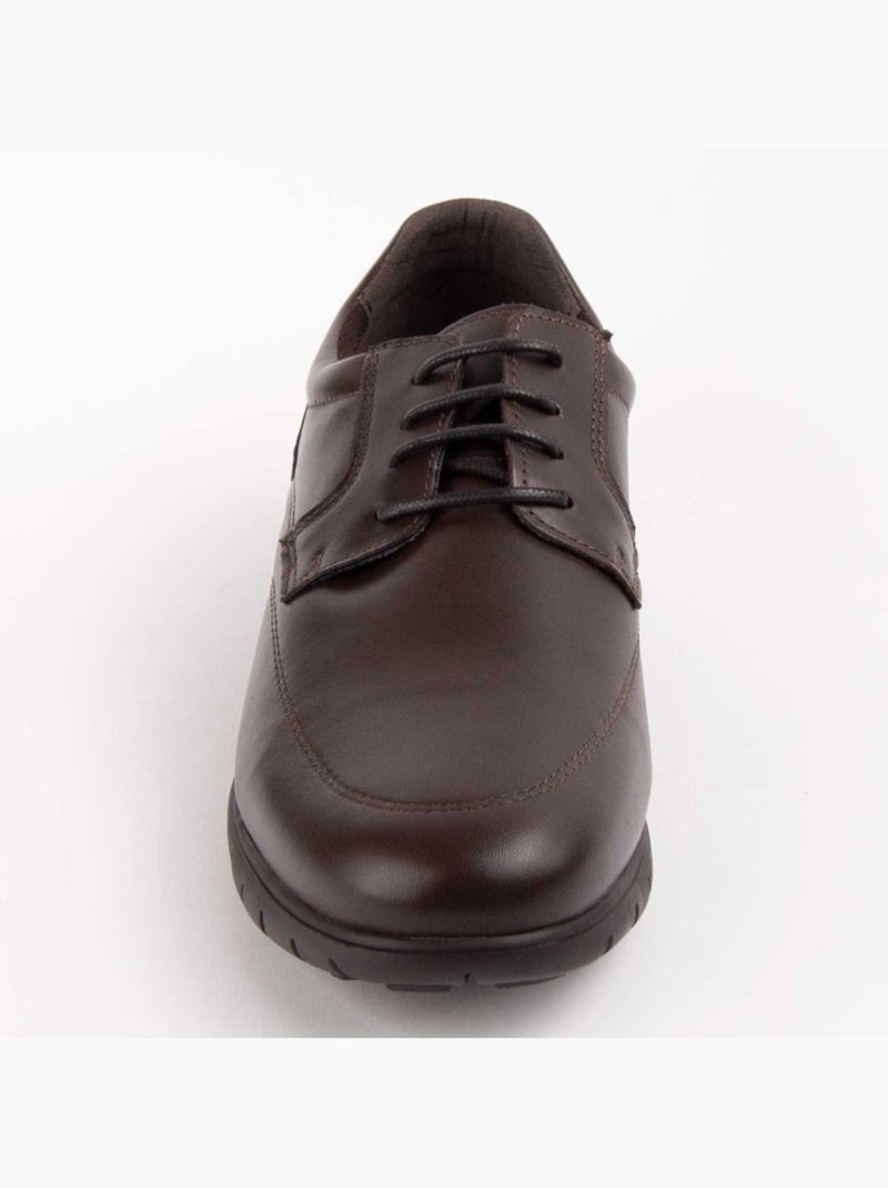 Oxford Pelle Naturale Purapiel Marrone - Kiabi