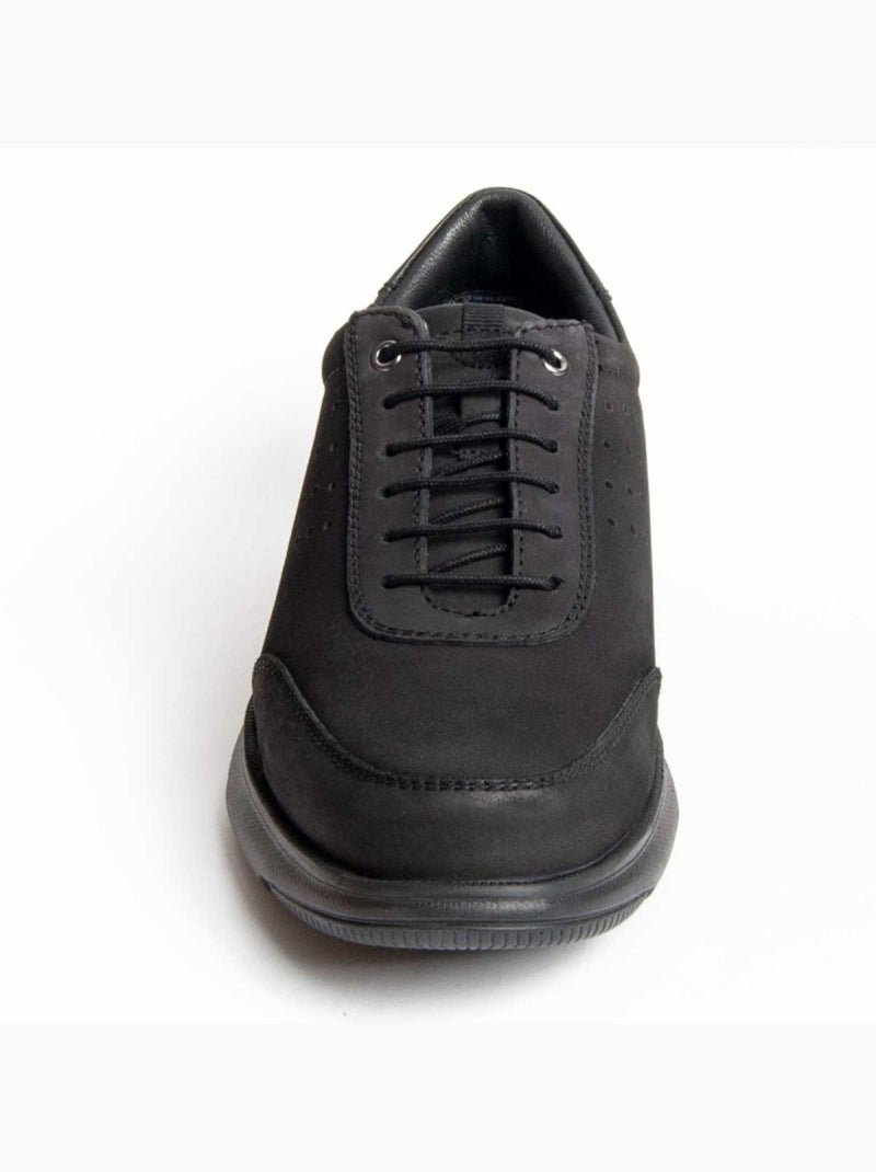 Oxford Pelle Naturale Purapiel Nero - Kiabi