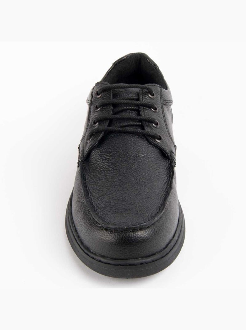 Oxford Pelle Naturale Purapiel Nero - Kiabi