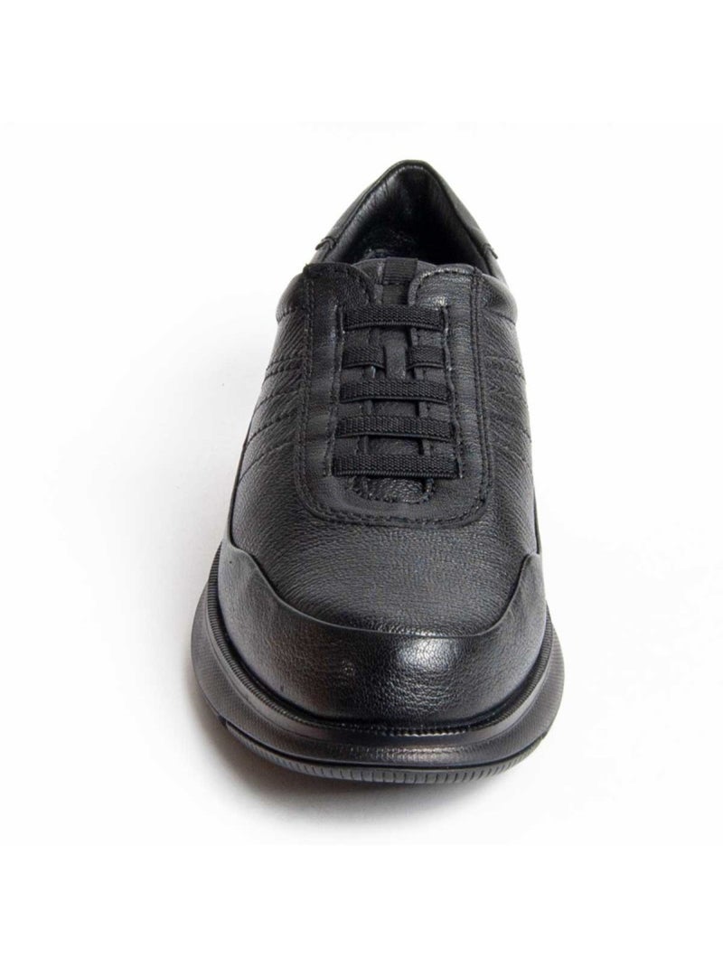 Oxford Pelle Naturale Purapiel Nero - Kiabi