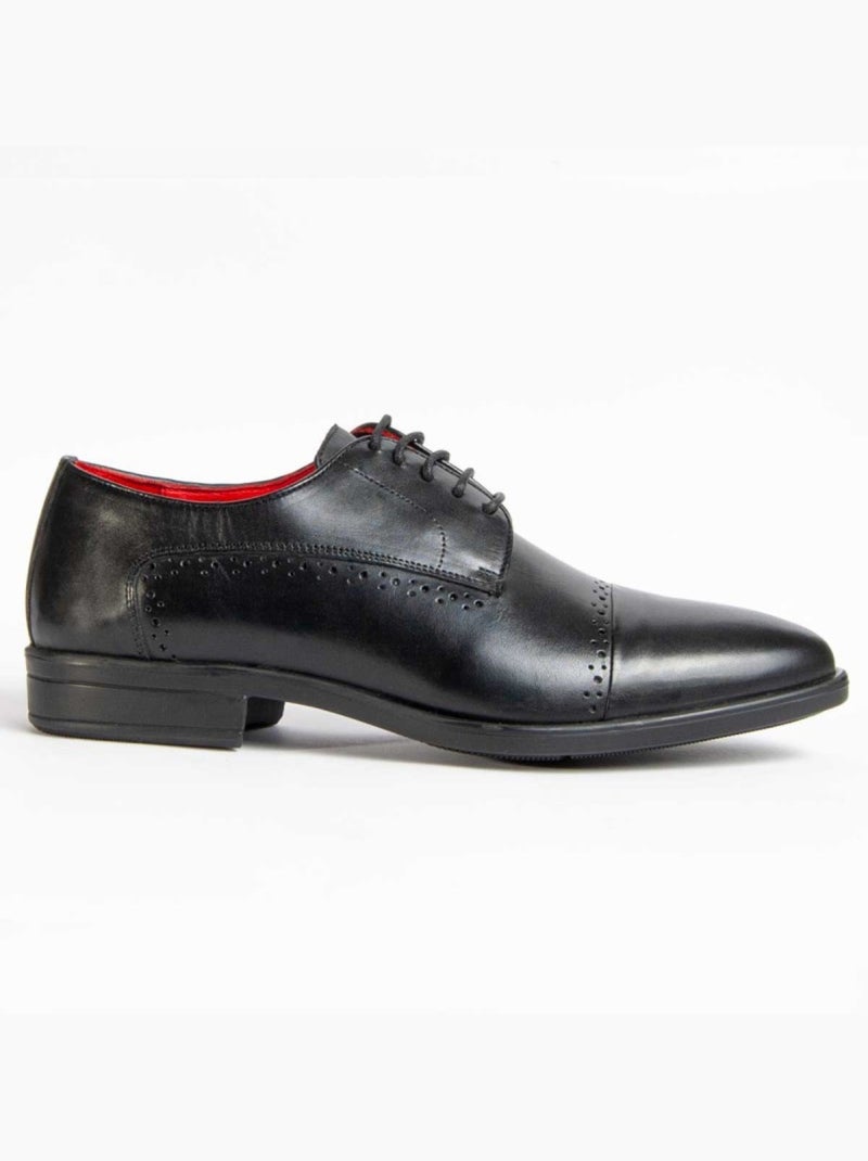 Oxford Pelle Naturale Purapiel Nero - Kiabi