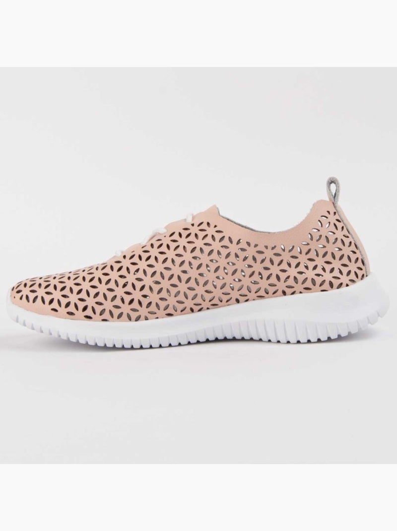 Oxford Pelle Naturale Purapiel Rosa - Kiabi