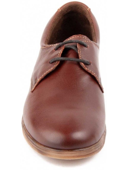 Oxford Zeppa Pelle Naturale Purapiel - Kiabi