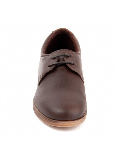 Oxford Zeppa Pelle Naturale Purapiel - Kiabi