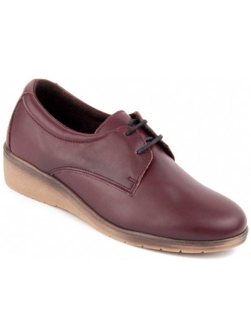 Oxford Zeppa Pelle Naturale Purapiel - Kiabi