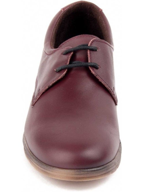 Oxford Zeppa Pelle Naturale Purapiel - Kiabi