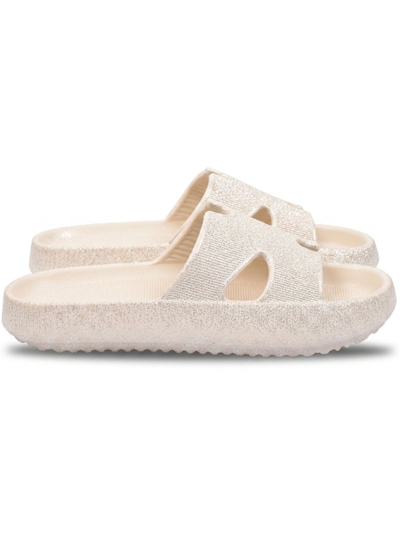 OZABI Ciabatta Glitter H-Strap EVA 6 Colori Beige - Kiabi
