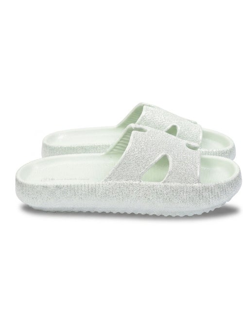 OZABI Ciabatta Glitter H-Strap EVA 6 Colori - Kiabi OZABI Ciabatta Glitter H-Strap EVA 6 Colori - Kiabi