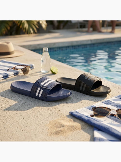 OZABI Ciabatte da piscina regolabili da uomo, set da 2, nero e blu - Kiabi OZABI Ciabatte da piscina regolabili da uomo, set da 2, nero e blu - Kiabi