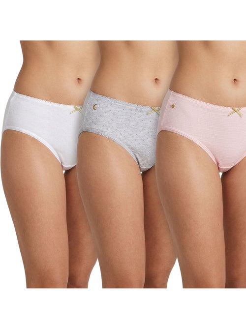 OZABI Confezione di mutandine da bambina in cotone - Set da 6 - Kiabi