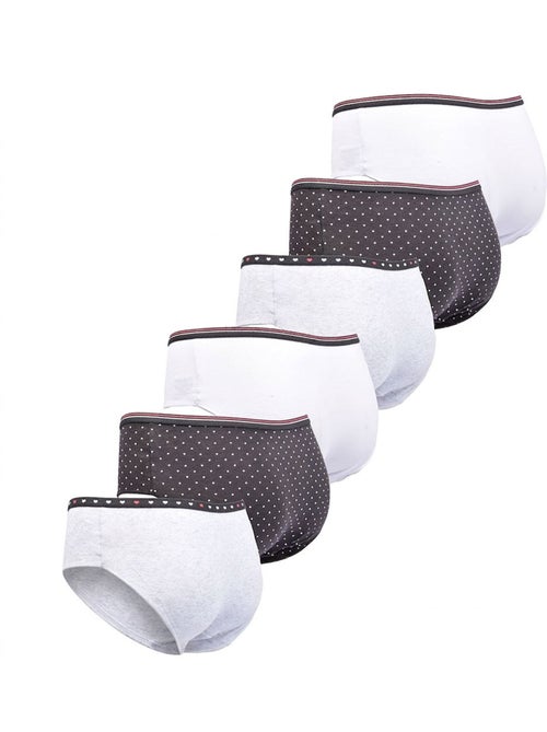 OZABI Confezione di mutandine da bambina in cotone - Set da 6 - Kiabi