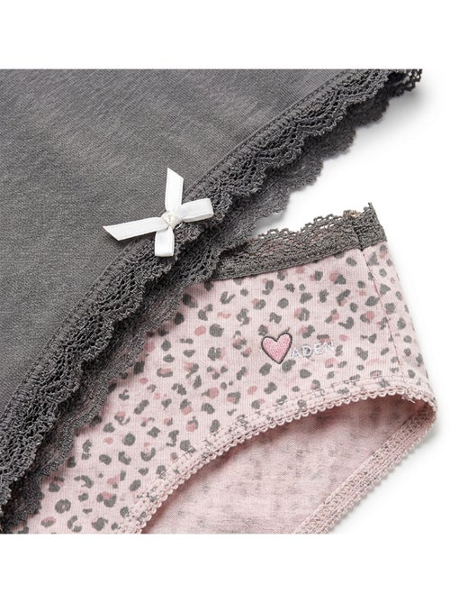 OZABI Confezione di mutandine da bambina in cotone - Set da 6 - Kiabi