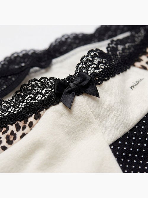OZABI Confezione di mutandine da donna in cotone – Set da 6 - Kiabi