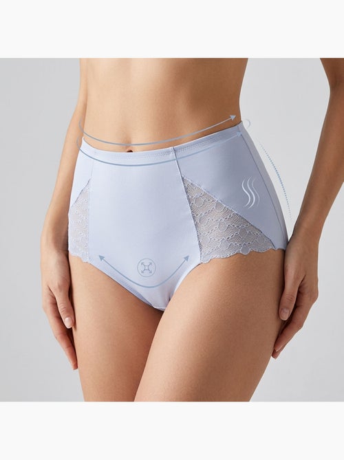 OZABI Confezione di slip modellanti da donna con pizzo invisibile – Set da 4 - Kiabi
