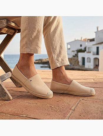 OZABI: eleganti espadrillas da uomo per l'estate, modello slip-on dallo stile chic e casual