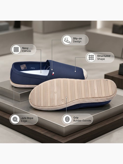 OZABI: eleganti espadrillas da uomo per l'estate, modello slip-on dallo stile chic e casual - Kiabi