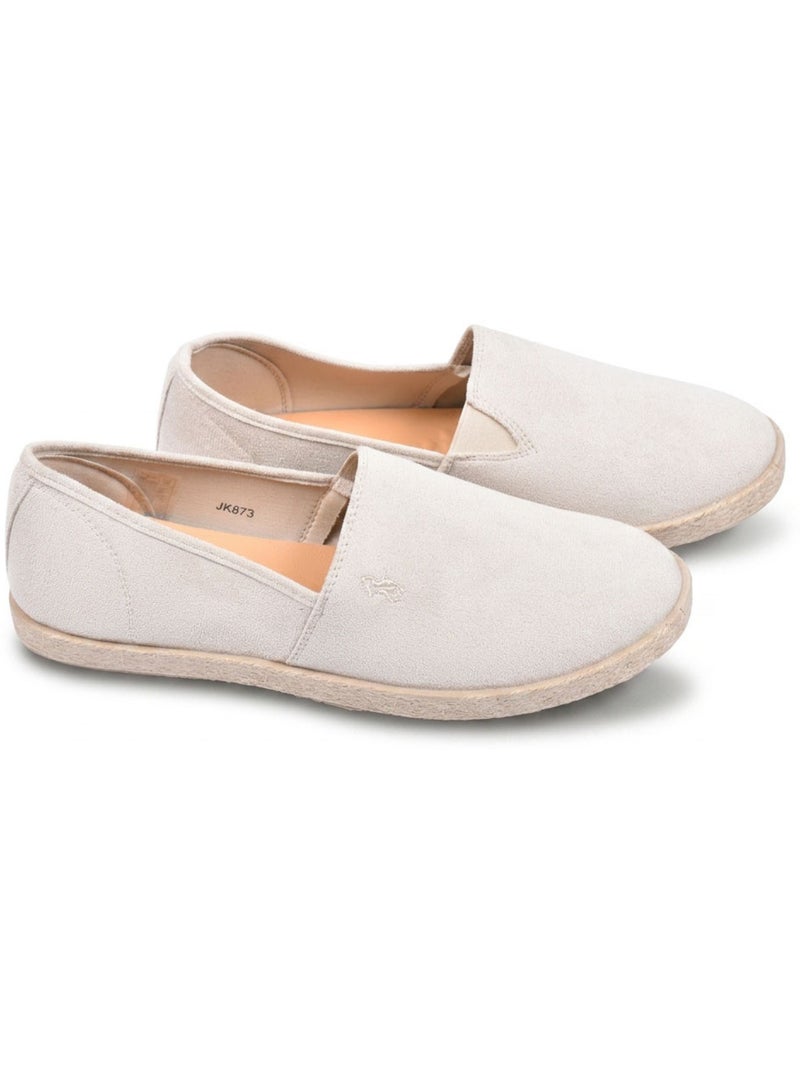 OZABI: eleganti espadrillas da uomo per l'estate, modello slip-on dallo stile chic e casual Crema - Kiabi