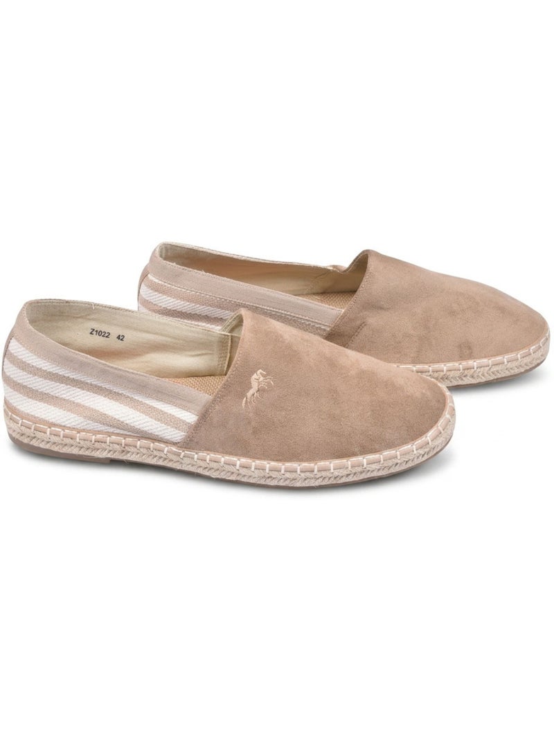 OZABI: eleganti espadrillas da uomo per l'estate, modello slip-on dallo stile chic e casual Marrone - Kiabi
