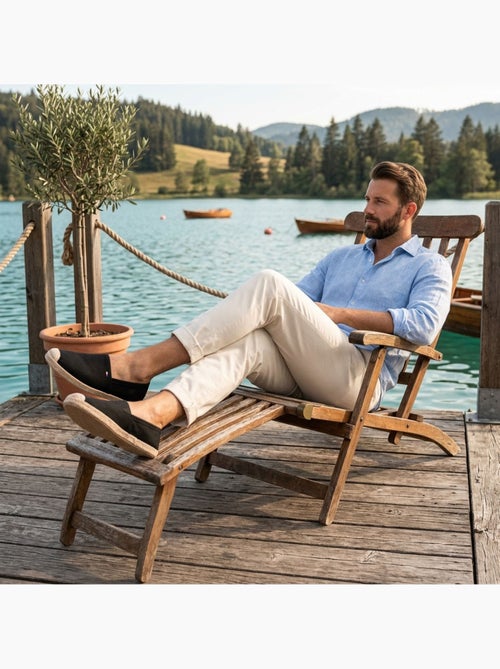 OZABI: eleganti espadrillas da uomo per l'estate, modello slip-on dallo stile chic e casual - Kiabi OZABI: eleganti espadrillas da uomo per l'estate, modello slip-on dallo stile chic e casual - Kiabi