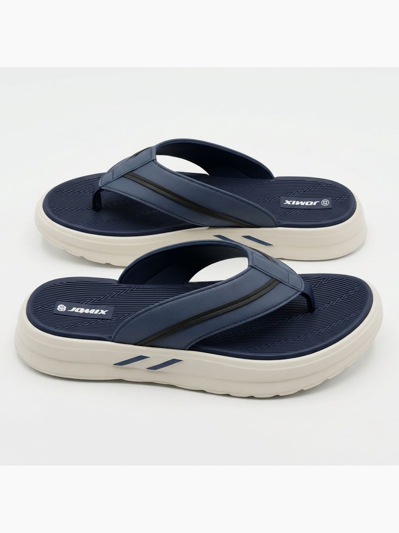 OZABI Infradito da uomo comode con suola spessa antiscivolo per l'estate e la spiaggia Blu - Kiabi