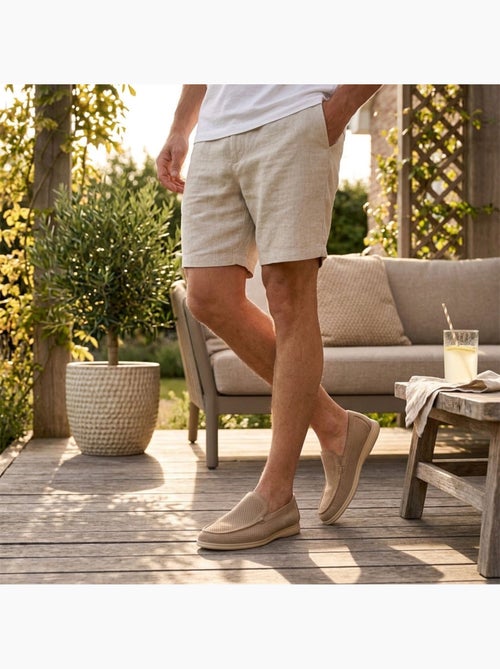 OZABI Mocassini da uomo Premium con microforature, slip-on comodi, taglie - Kiabi