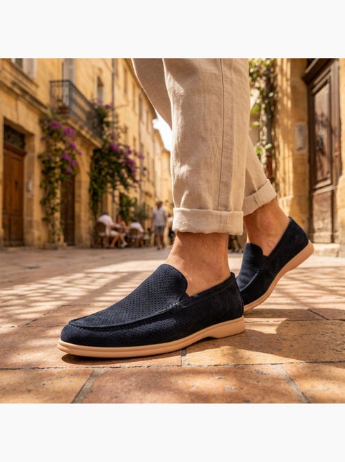 OZABI Mocassini da uomo Premium con microforature, slip-on comodi, taglie - Kiabi