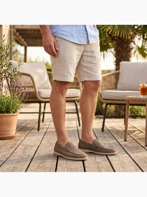 OZABI Mocassini da uomo Premium con microforature, slip-on comodi, taglie - Kiabi