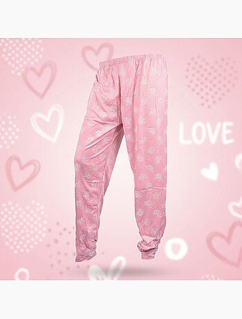 OZABI Pigiama lungo da donna con maniche lunghe