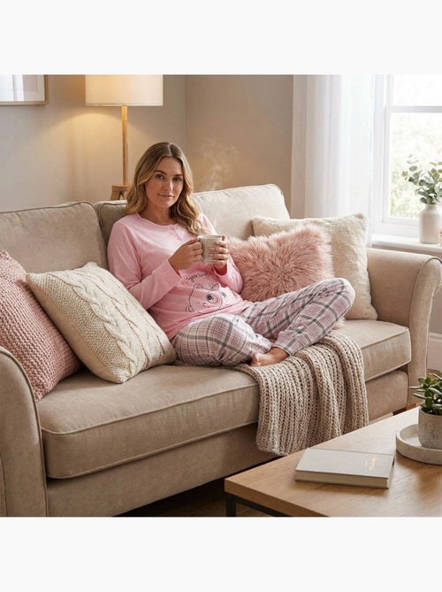 OZABI Pigiama lungo da donna con maniche lunghe - Kiabi