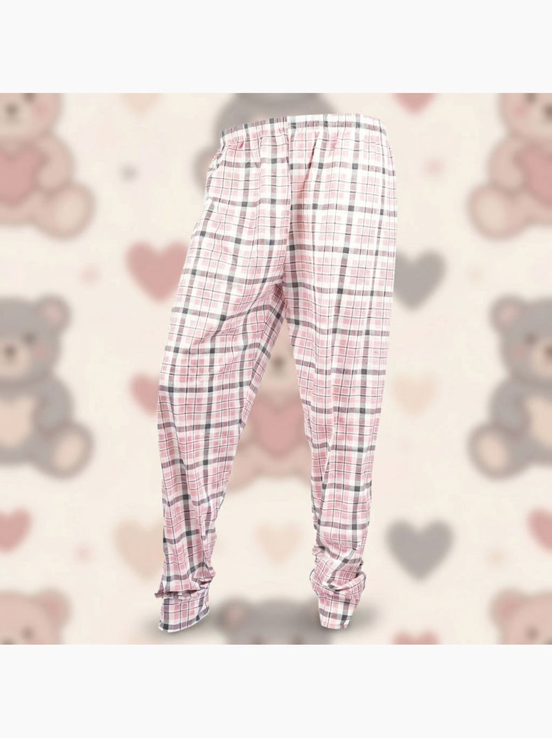 OZABI Pigiama lungo da donna con maniche lunghe Rosa - Kiabi