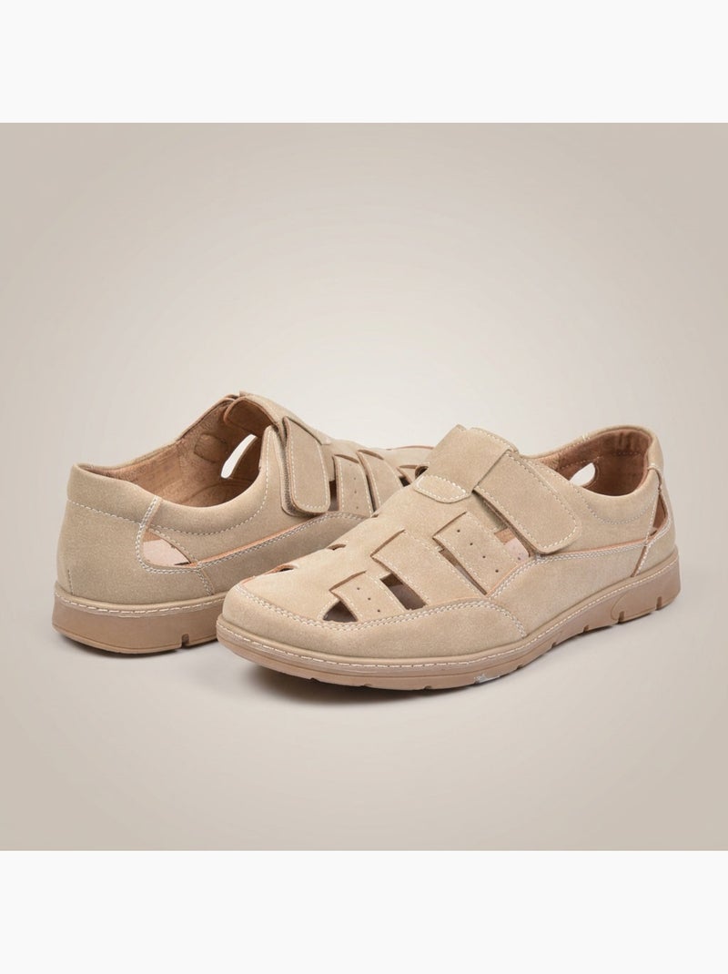 OZABI: sandali chiusi da uomo, comodi e traspiranti per l'estate Beige - Kiabi