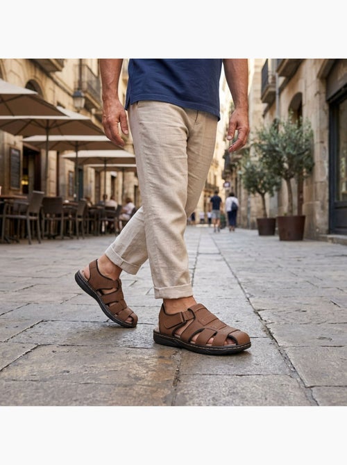 OZABI: sandali chiusi da uomo, comodi e traspiranti per l'estate - Kiabi OZABI: sandali chiusi da uomo, comodi e traspiranti per l'estate - Kiabi