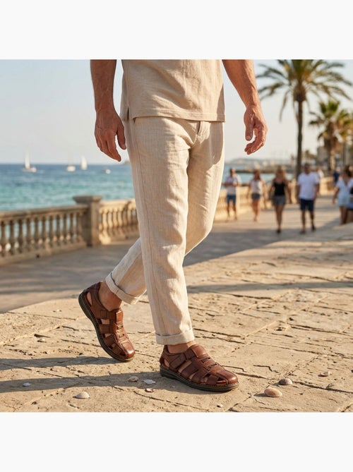 OZABI: sandali chiusi da uomo, comodi e traspiranti per l'estate - Kiabi OZABI: sandali chiusi da uomo, comodi e traspiranti per l'estate - Kiabi