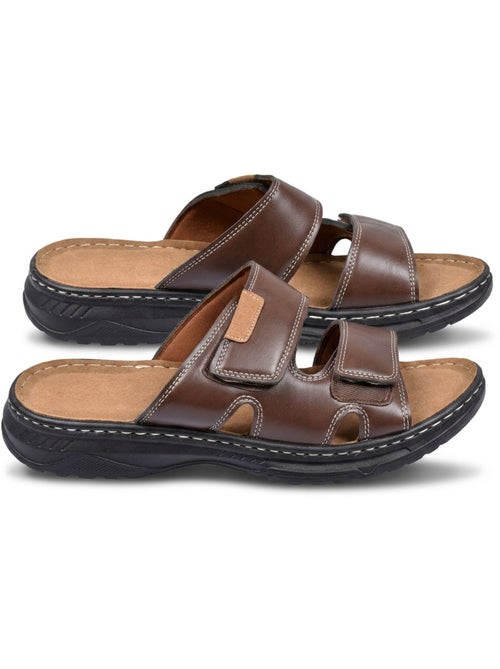 OZABI Sandali Uomo Comfort Doppia Strappo Antiscivolo - Kiabi OZABI Sandali Uomo Comfort Doppia Strappo Antiscivolo - Kiabi