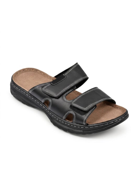 OZABI Sandali Uomo Comfort Doppia Strappo Antiscivolo - Kiabi OZABI Sandali Uomo Comfort Doppia Strappo Antiscivolo - Kiabi