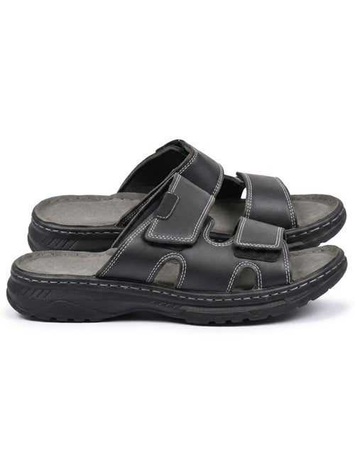 OZABI Sandali Uomo Comfort Doppia Strappo Antiscivolo - Kiabi OZABI Sandali Uomo Comfort Doppia Strappo Antiscivolo - Kiabi