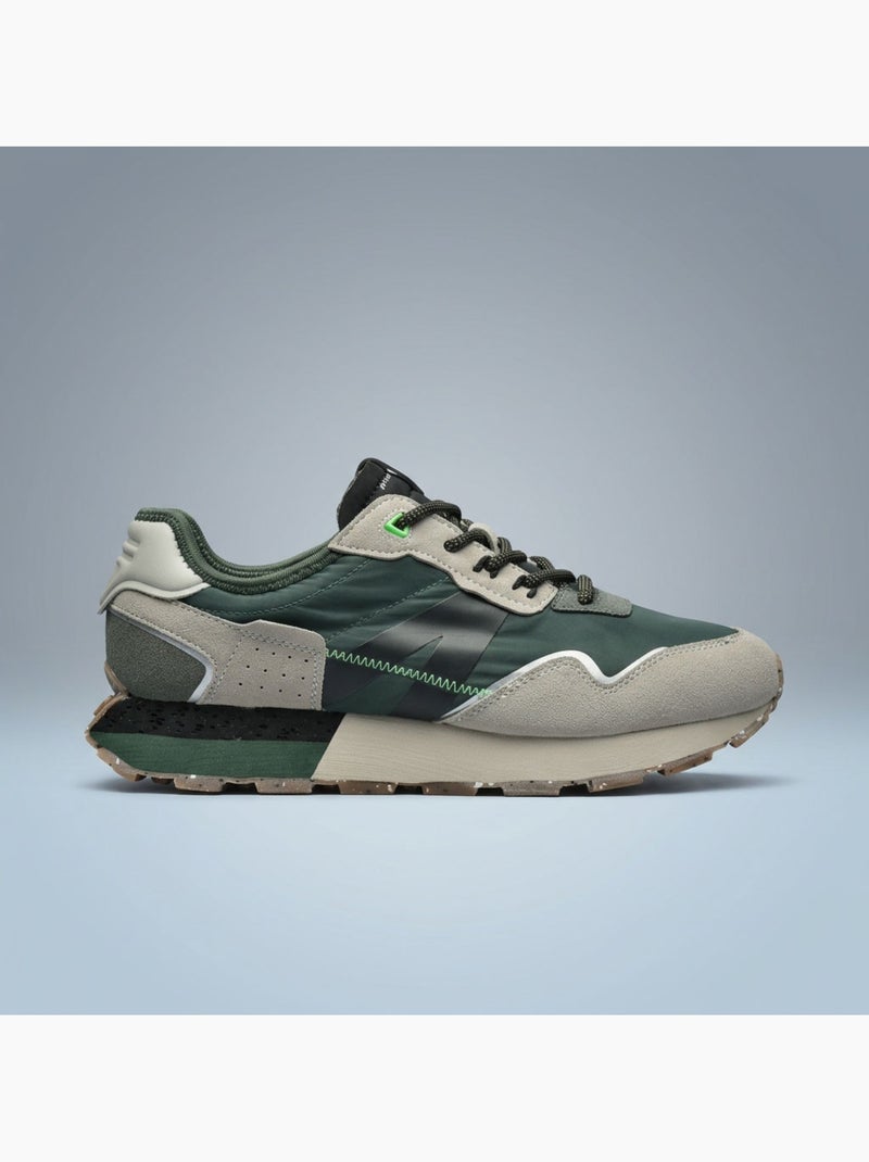 OZABI: scarpe da basket da uomo, modello running retrò, comode Verde - Kiabi