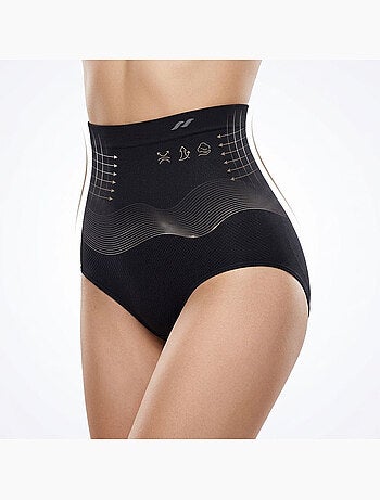 OZABI Set di 4 slip modellanti da donna a vita alta per un ventre piatto
