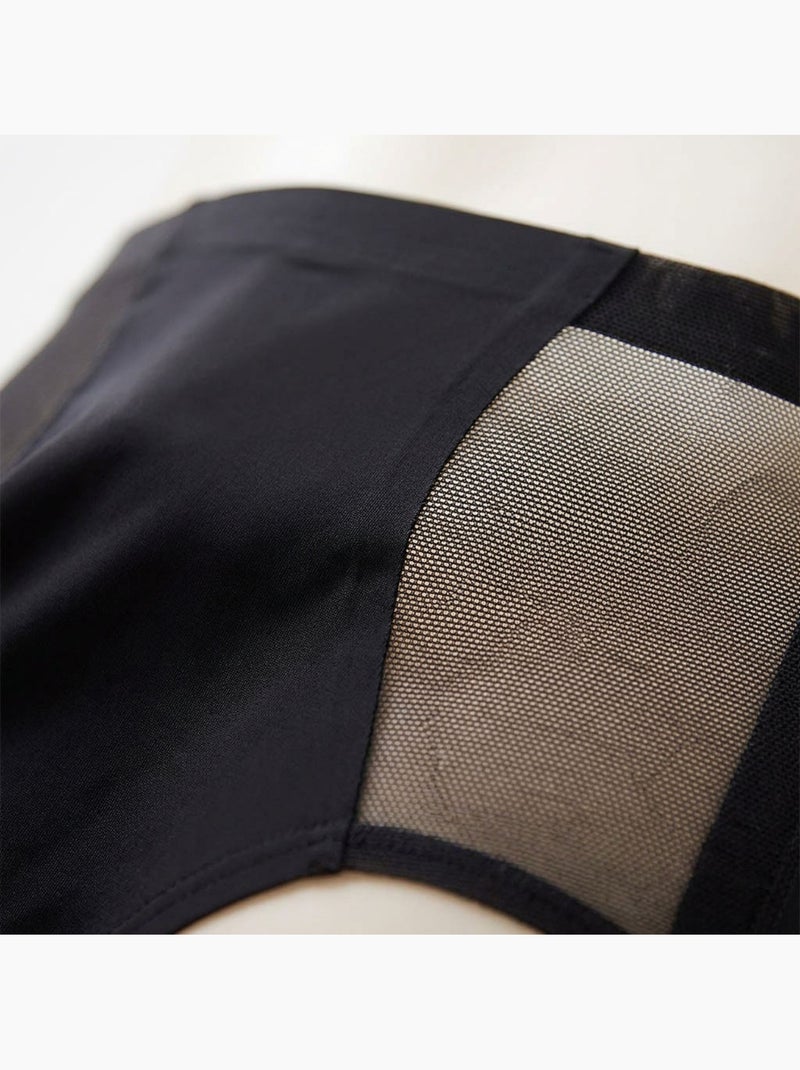 OZABI Set di slip modellanti invisibili da donna in pizzo e laser – Confezione da 6 Nero Malva - Kiabi