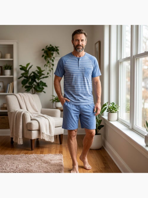 OZABI Set pigiama da uomo corto in cotone - Kiabi