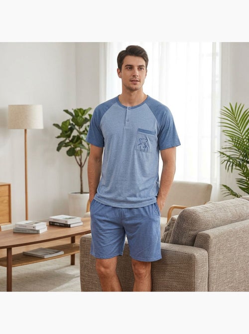 OZABI Set pigiama da uomo corto in cotone - Kiabi