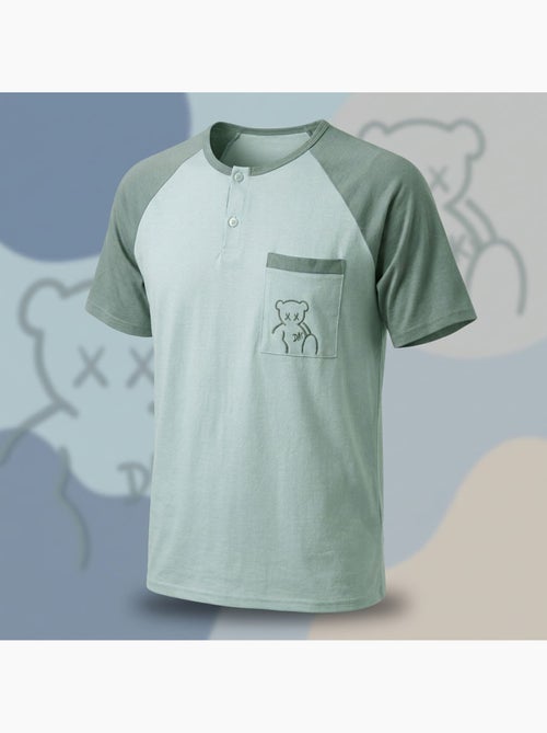 OZABI Set pigiama da uomo corto in cotone - Kiabi