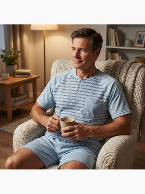 OZABI Set pigiama da uomo corto in cotone - Kiabi